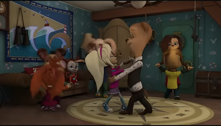 Кадр из серии "Бал" 