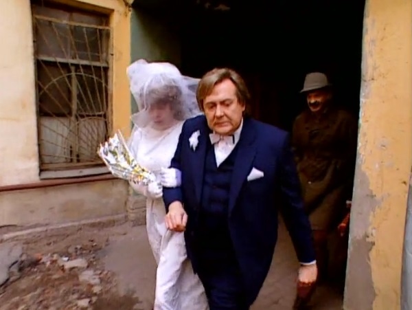 Юрий Стоянов. Кадр из передачи "Городок". 