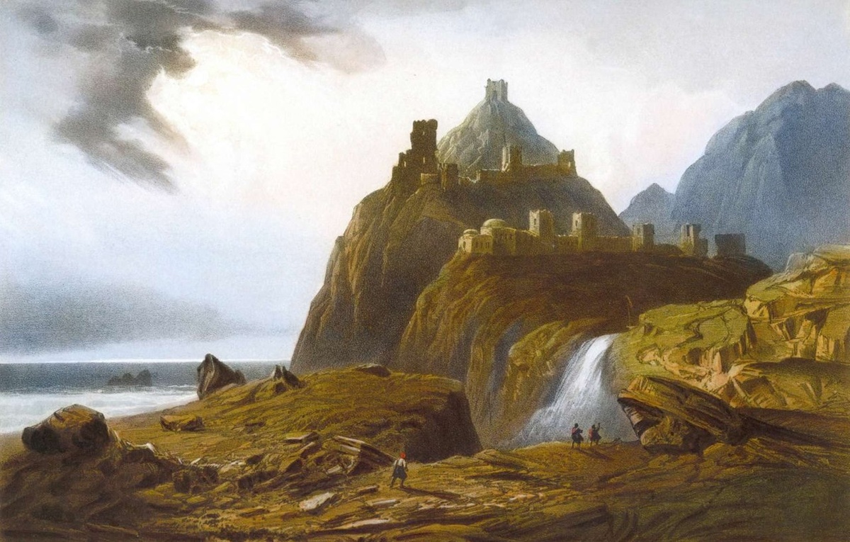 Судакская крепость. Карло Боссоли 