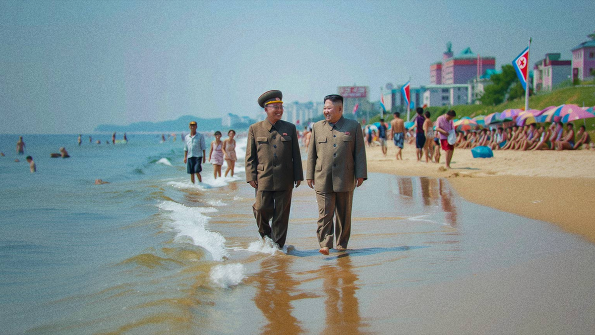 Пляжи Северной Кореи