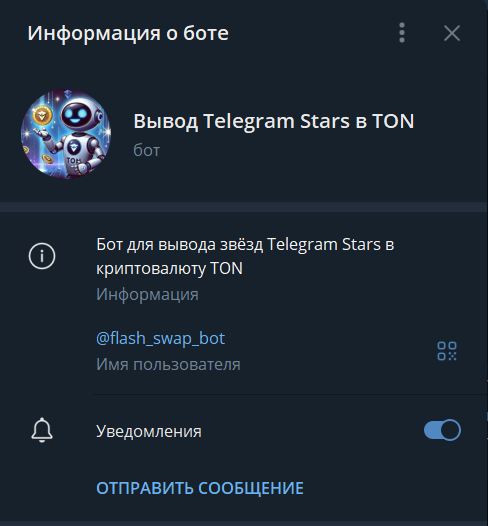 Описание бота 