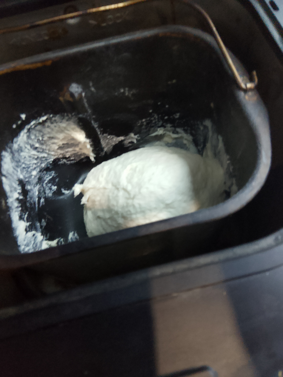 Замес теста 