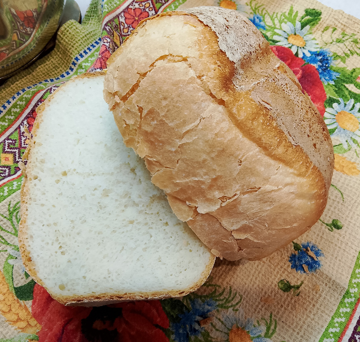 Вот такой хлебушек у меня получается 