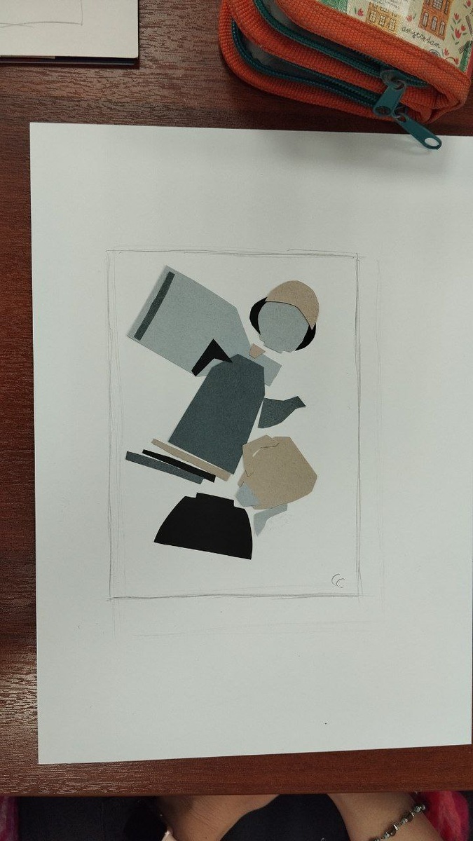 Примеры коллажных композиций. Листайте галерею