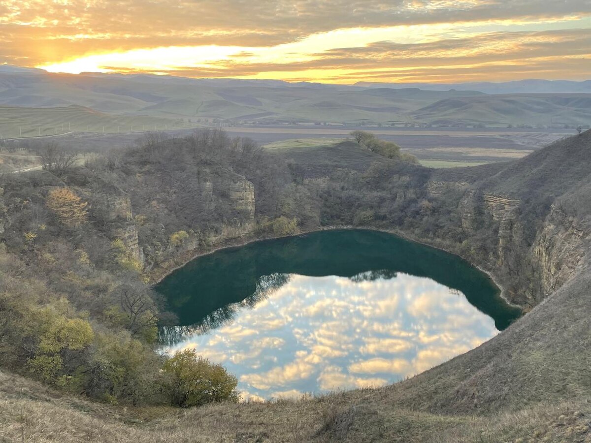 Верхнее Шадхурейское озеро. 28.10.2024г.