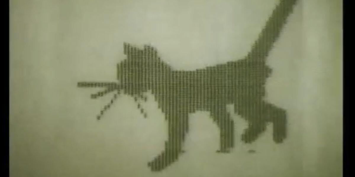 В мультфильме нет ничего такого, хотя сама технология уникальна тем более по тем меркам.