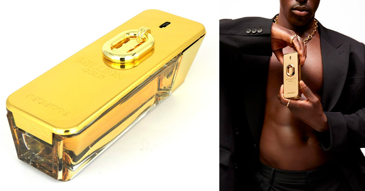 Million Gold - новый аромат от Rabanne. Фото из открытых источников