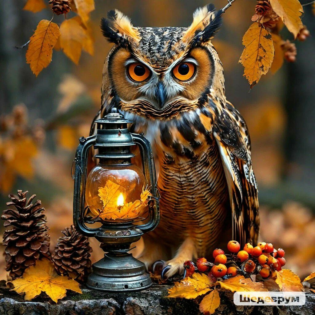 Мой замечательный помощник -  ИИ Сова на мой взгляд восхитительная!