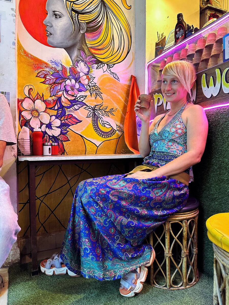 В чайной Ришикеша