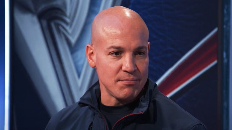    Главный тренер «Вашингтона» Спенсер Карбери.Скриншот видео