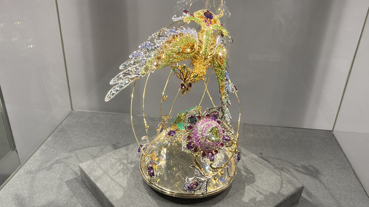 Настольная композиция "Жар-птица"