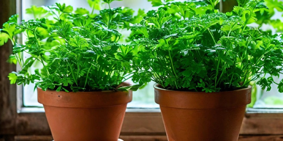 Быстрое выращивание петрушки на подоконнике