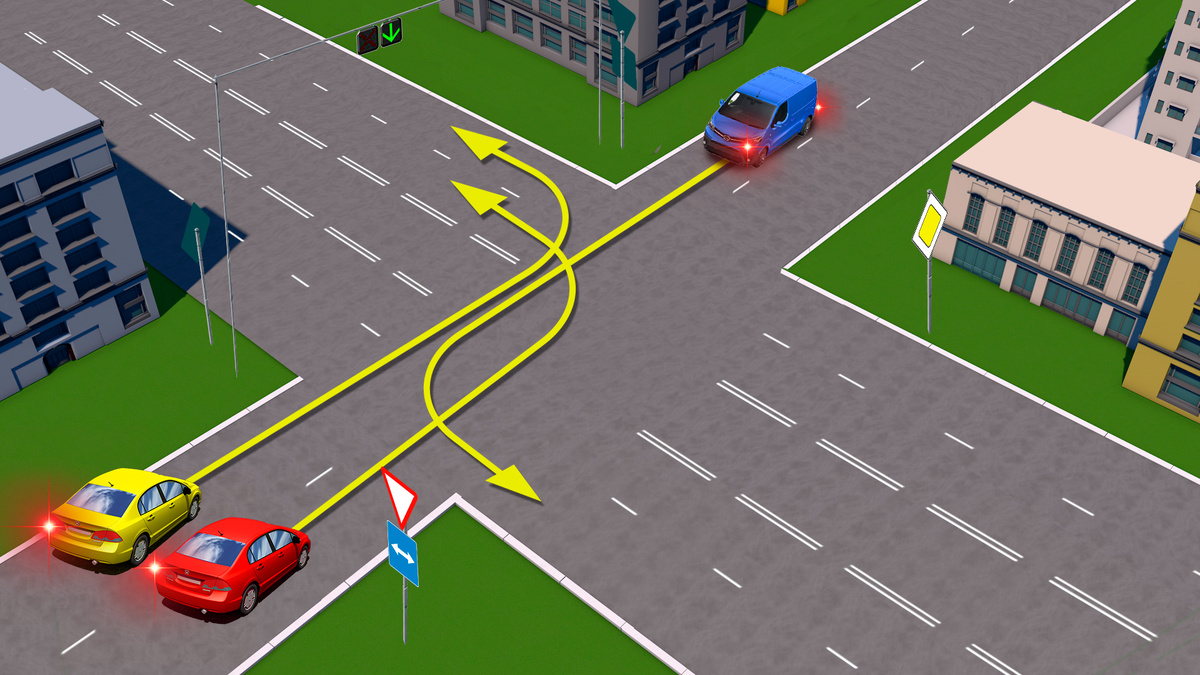 Задача и иллюстрация подготовленная командой Клуб Дорог.