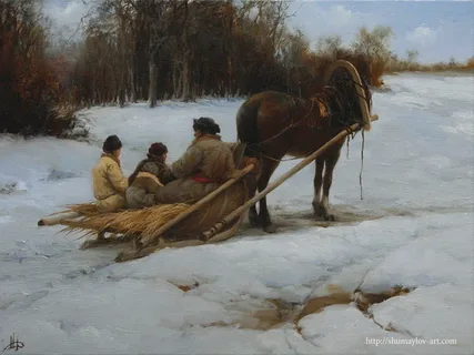 Сани. Д. Шумайлов. Фото из дзен