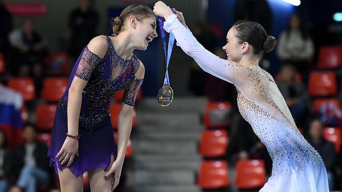 Алена Косторная и Мэрайя Белл. Фото: GLOBAL LOOK PRESS