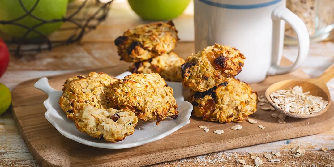 Овсяное ПП-печенье, пошаговый рецепт с фото на 267 ккал