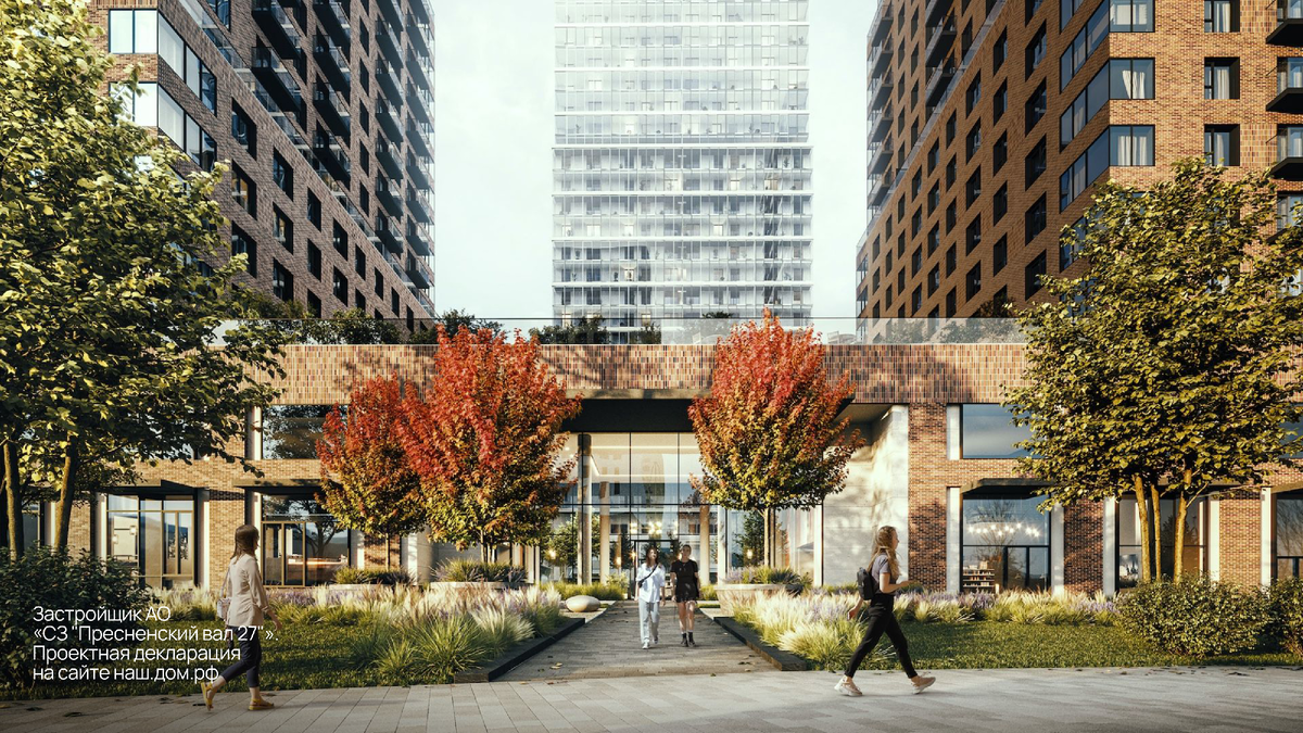 Застройщик АО «СЗ "Пресненский вал 27"». Проектная декларация на сайте наш.дом.рф
