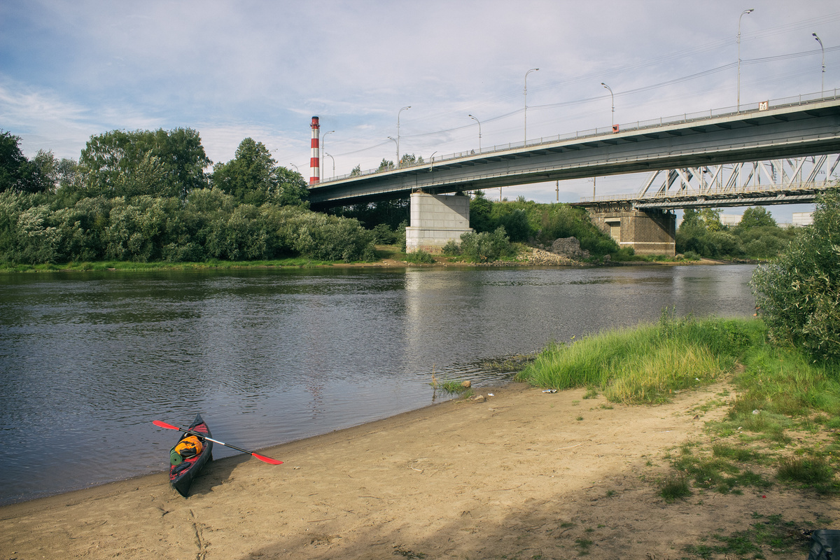 место старта - г. Сокол