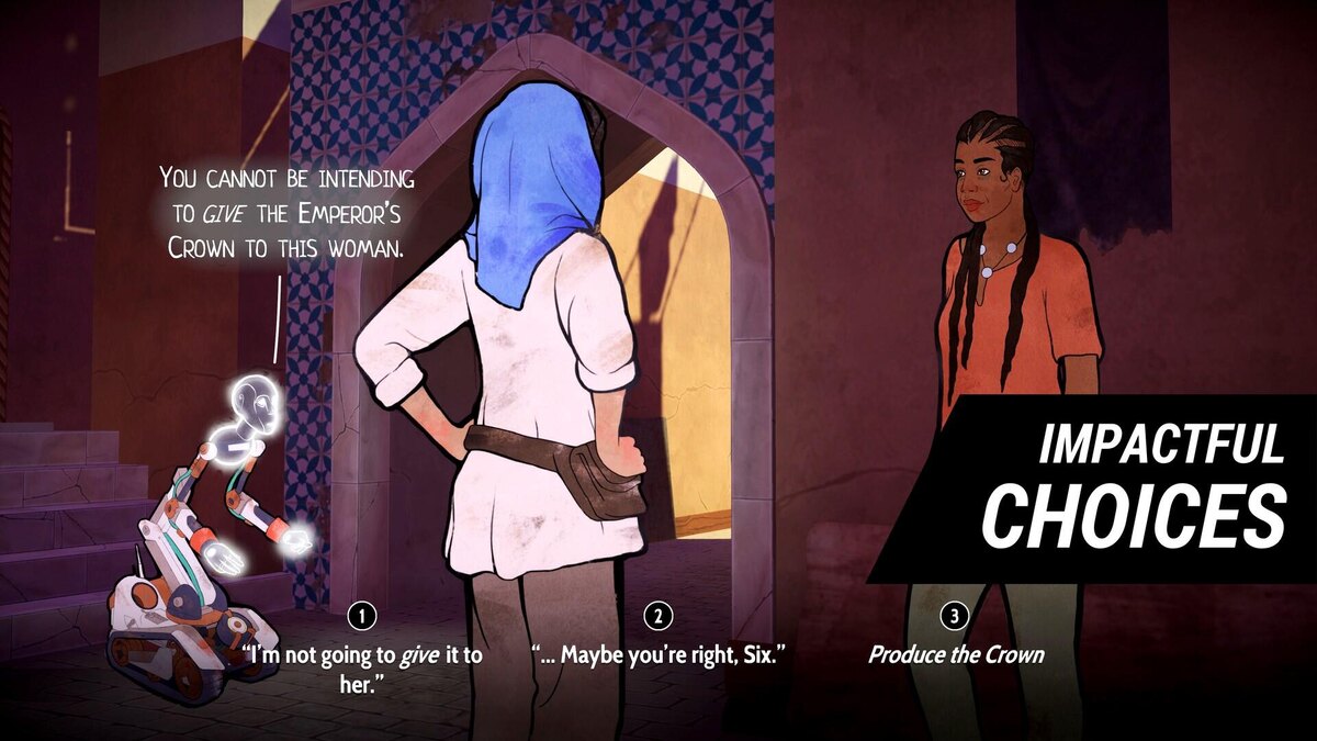    Галерея игры Heaven’s Vault