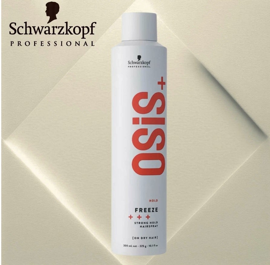 Так выглядит лак Osis Freeze Schwarzkopf.