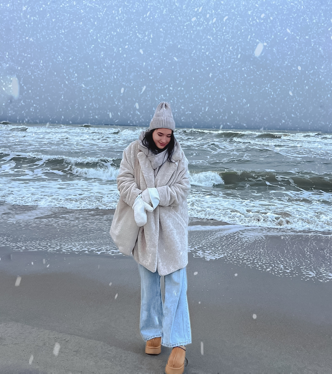 Суровое Балтийское море, Зеленоградск 2023