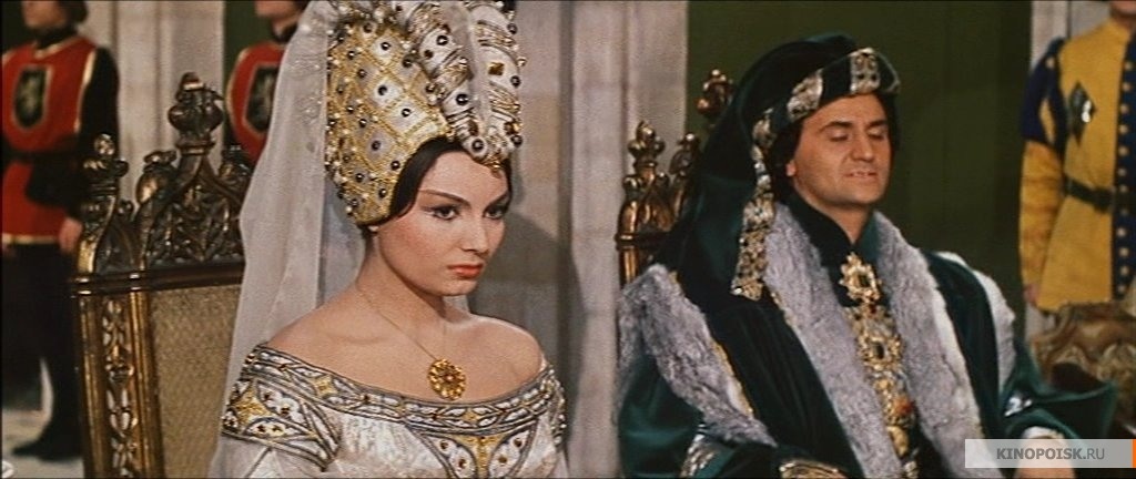 «Тайны Бургундского двора», Франция, 1961 год. Жанна в эскофьоне.