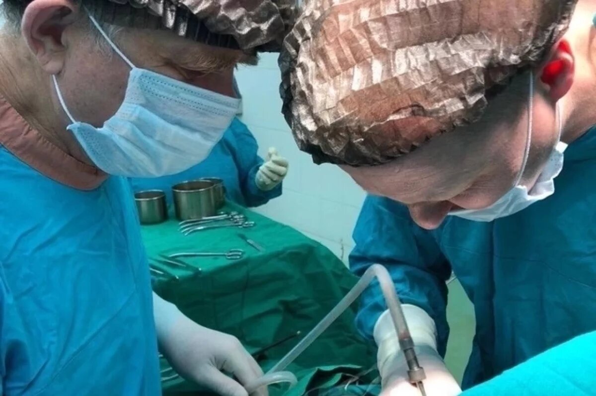    В Ижевске хирурги удалили осколок из лёгкого раненого бойца СВО