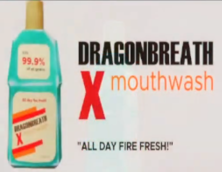 Ополаскиватель для рта Dragonbreath X "Огненная свежесть!"