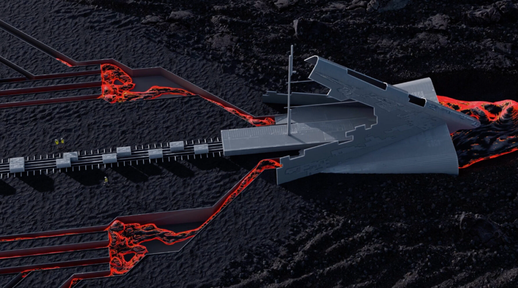 Lavaforming concept by s.ap architects