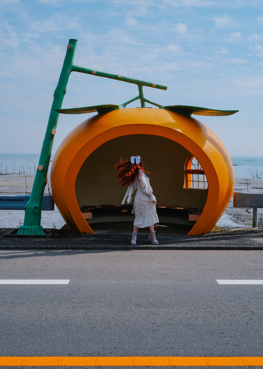 Автобусная остановка в Нагасаки