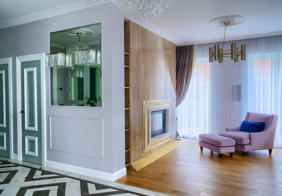 Двухцветные двери DORIAN.RU коллекции VISСONTI, модель 13 в реализованном проекте дизайнера Анны Тутыниной