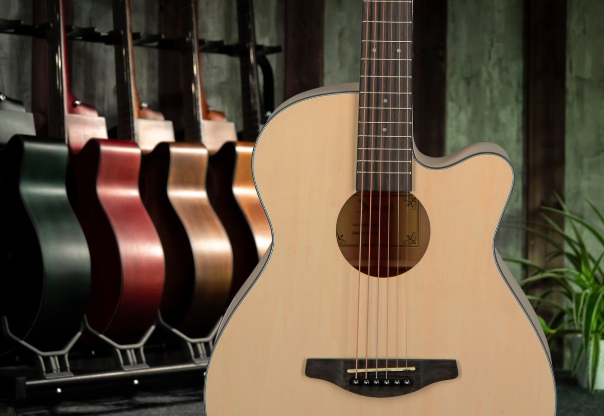 Акустическая гитара Shinobi V-1/N в натуральном цвете