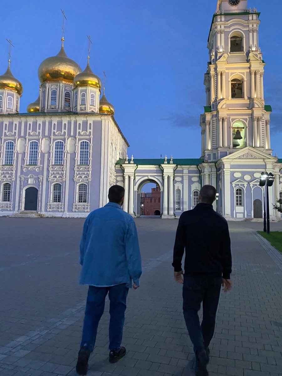 Вечером собор особенно прекрасен