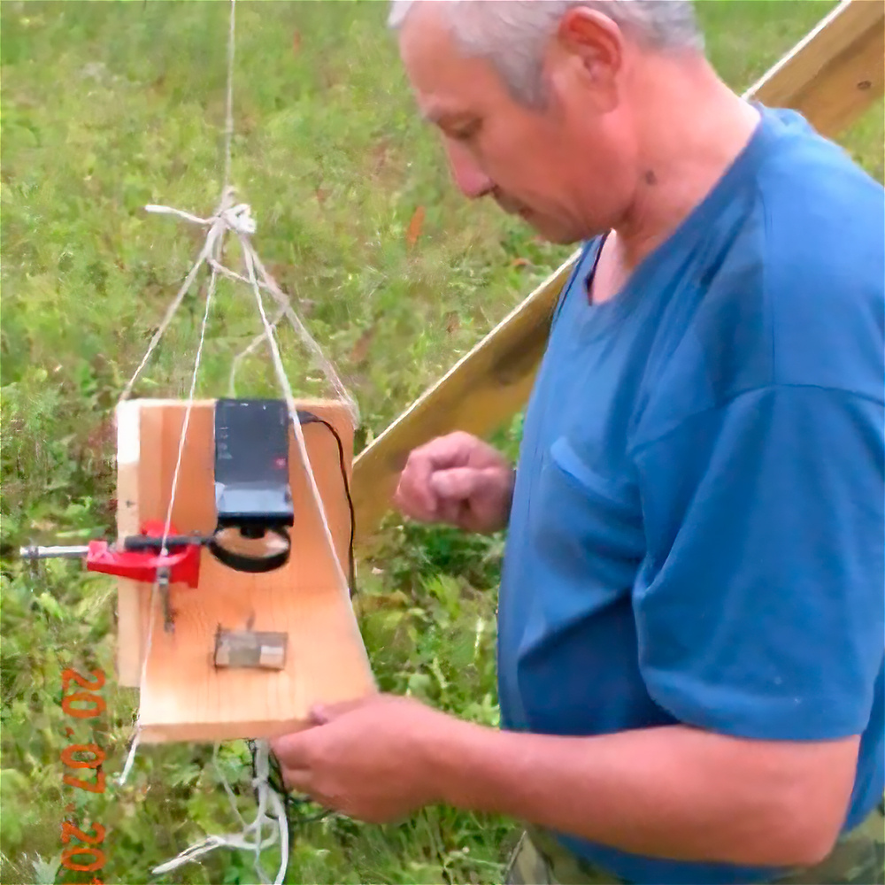 Рис.1. Запах половозрелой матки усиленный феромонным препаратом «апирой», должен был привлекать трутней