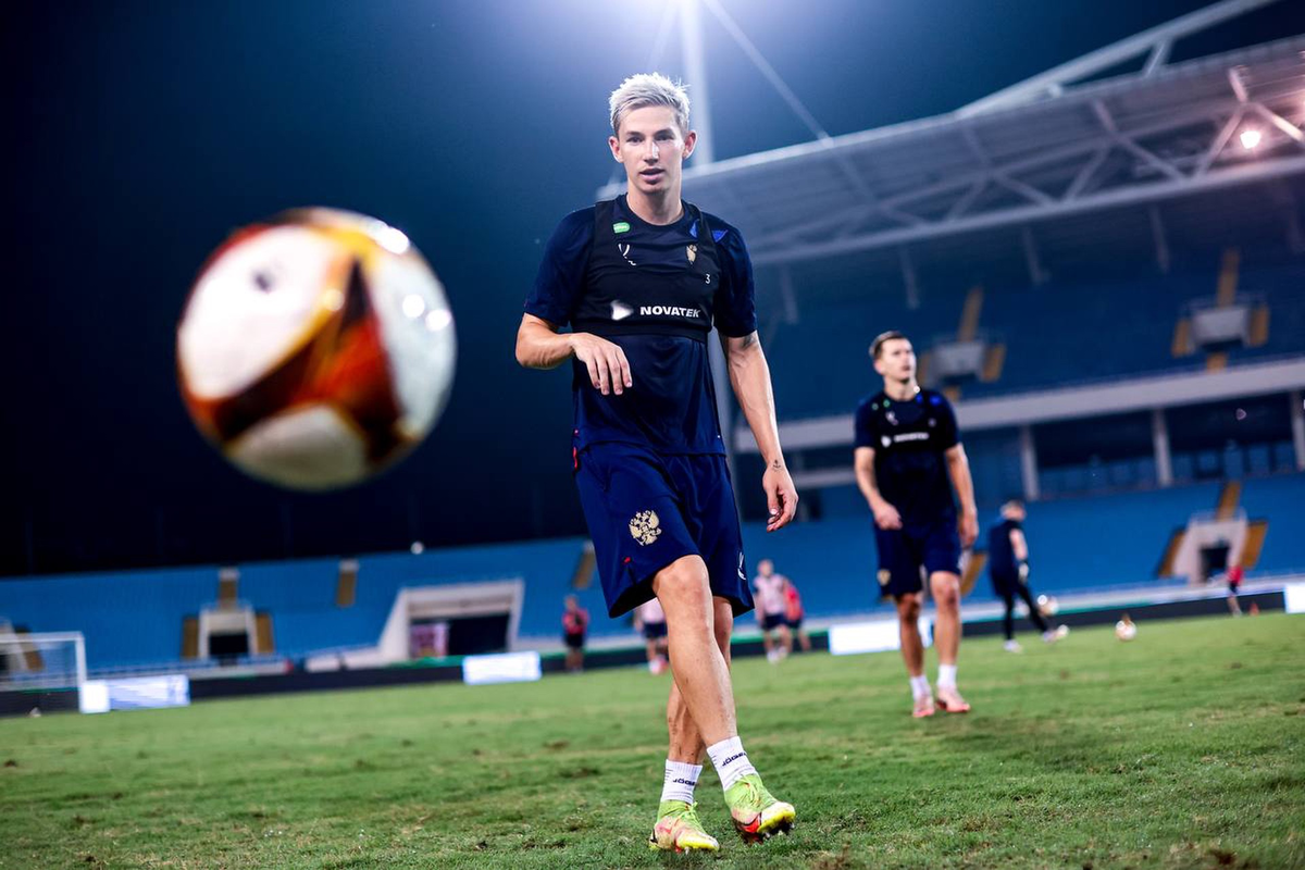 Фото © Telegram / Сборная России по футболу