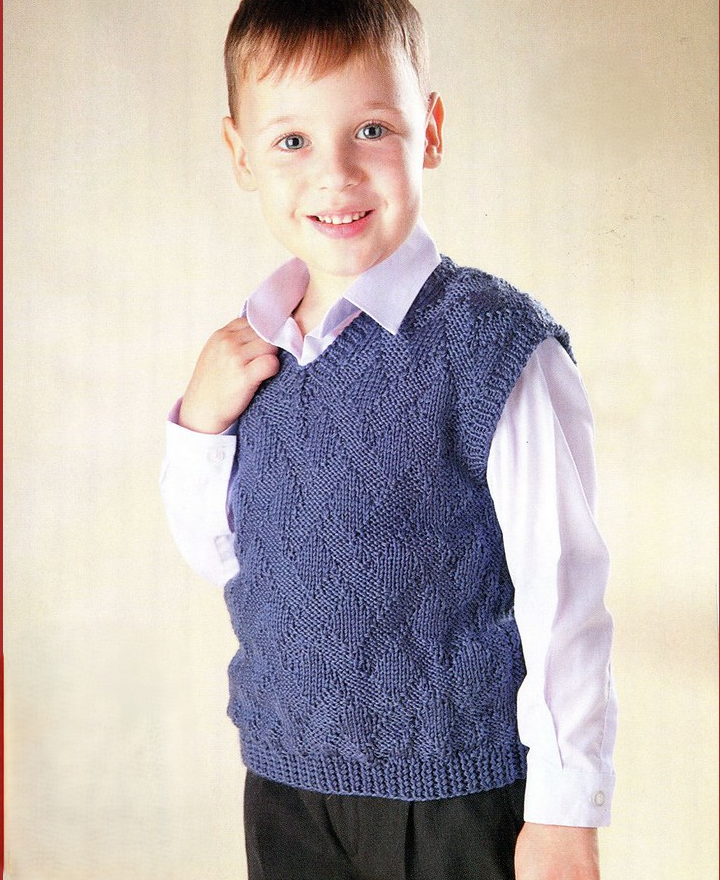 жилет для мальчика
