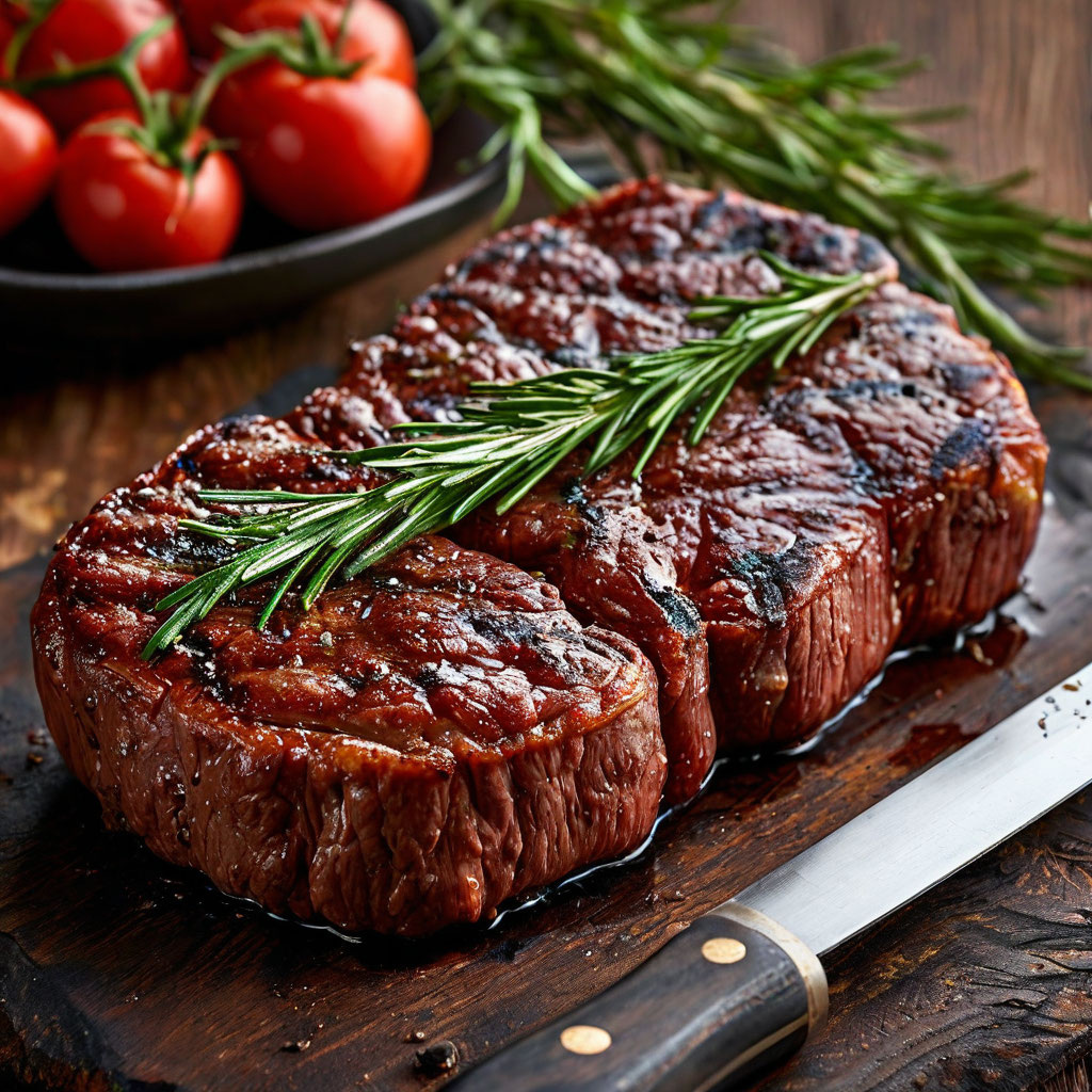 Говядина - это мясо крупного рогатого скота, в основном коров и быков