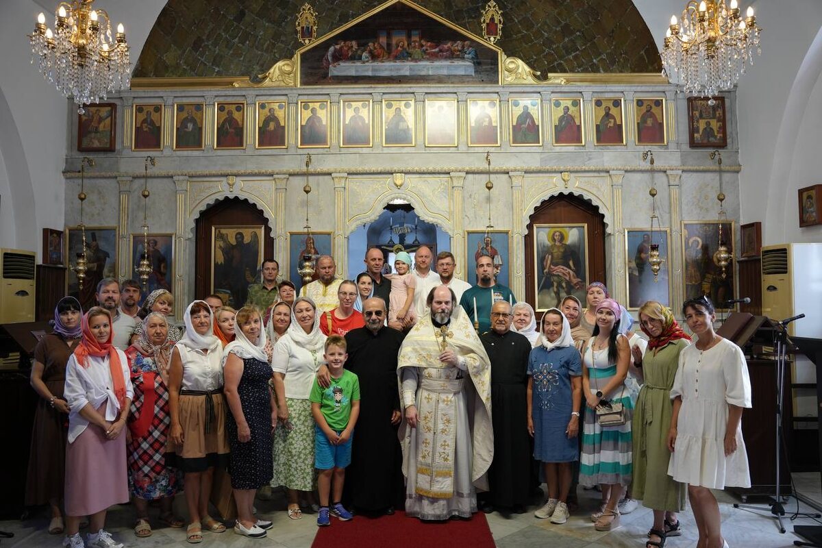 В турецком Мерсине прошла служба для русскоязычных верующих. 