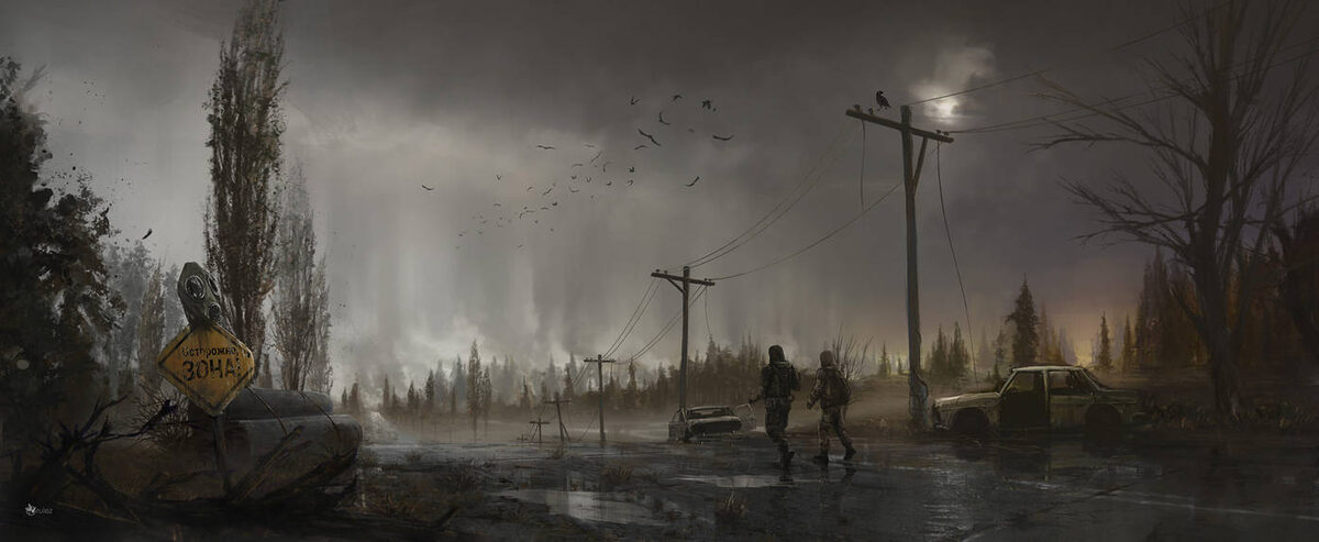 "A way to the Zone Artist" (худ. rulez-dmitriy)