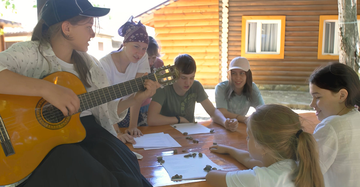 Ребята в Центре «Слово» 