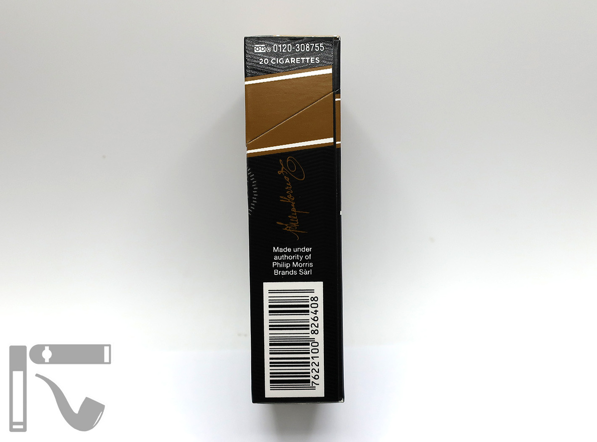 Сигареты Philip Morris Black Label 10. Фото: © канал "Уголок Курильщика"