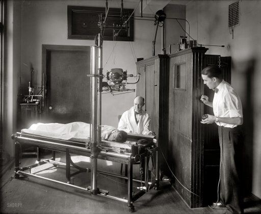 Radiology: 1920 Medical history