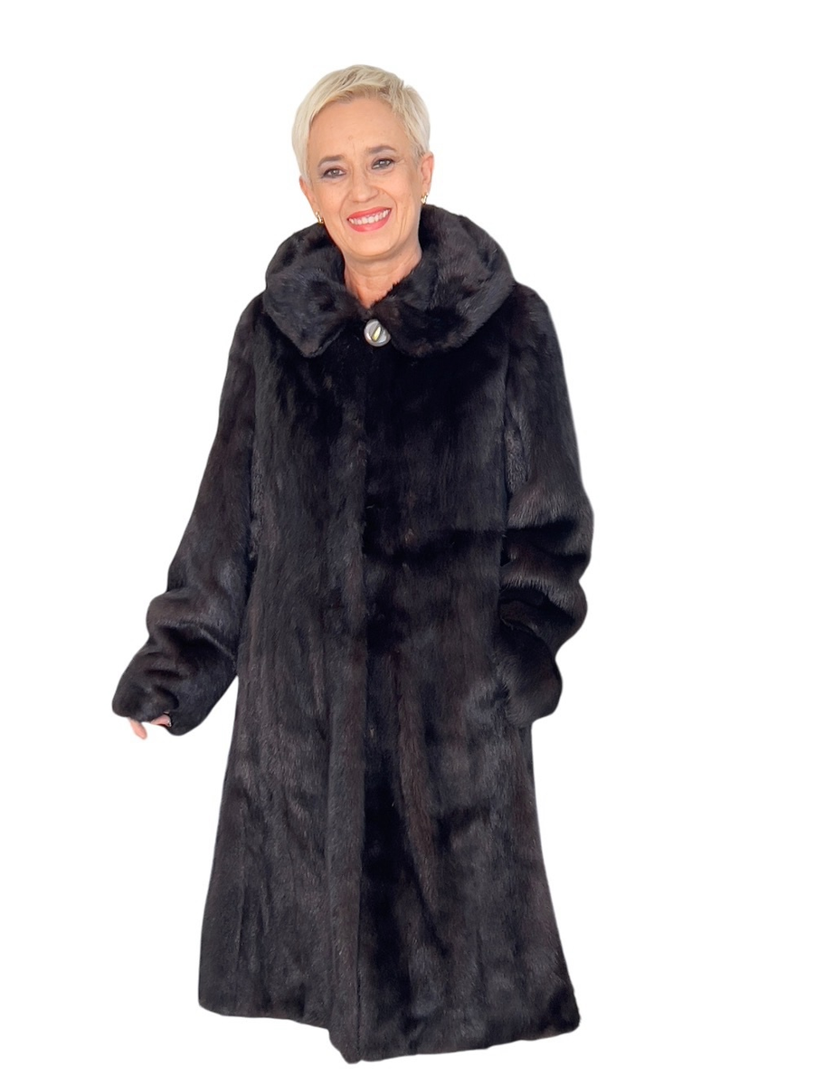 Переделка норкового пальто. Ателье Ирины Берзиной.