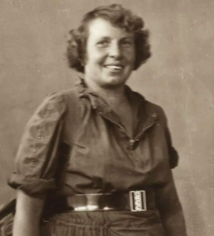 Ефросиния Керсновская в период работы в шахте взрывником. Мемориальный музей «Следственная тюрьма НКВД». Источник: yksimeiz.com