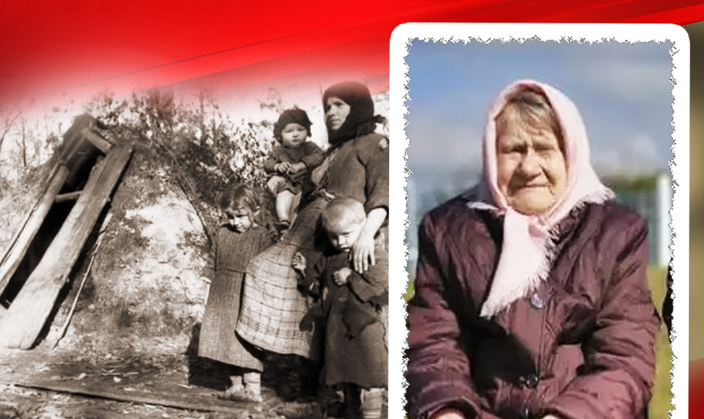 Некоторым удалось спрятаться в лесу / Одна из немногих выживших  - Мария Алексеевна Купревич, ей сейчас далеко за 90 лет