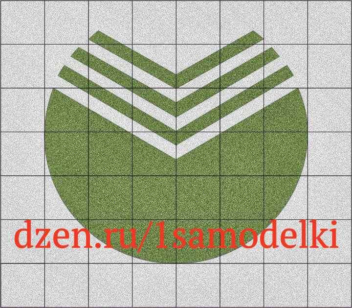 План раскладки плитки пола банка