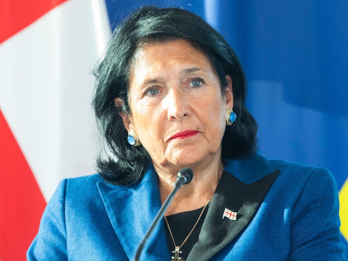    Президент Грузии Саломе Зурабишвили© РИА Новости / Стрингер