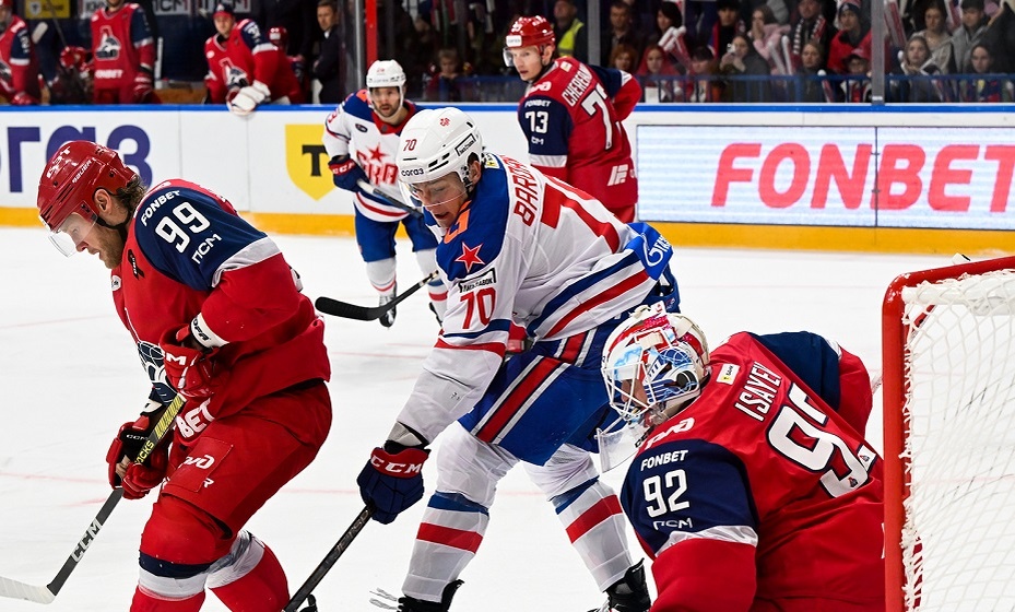    СКА 30 октября сыграет с «Локомотивом»» в матче КХЛ. Фото: ХК СКА