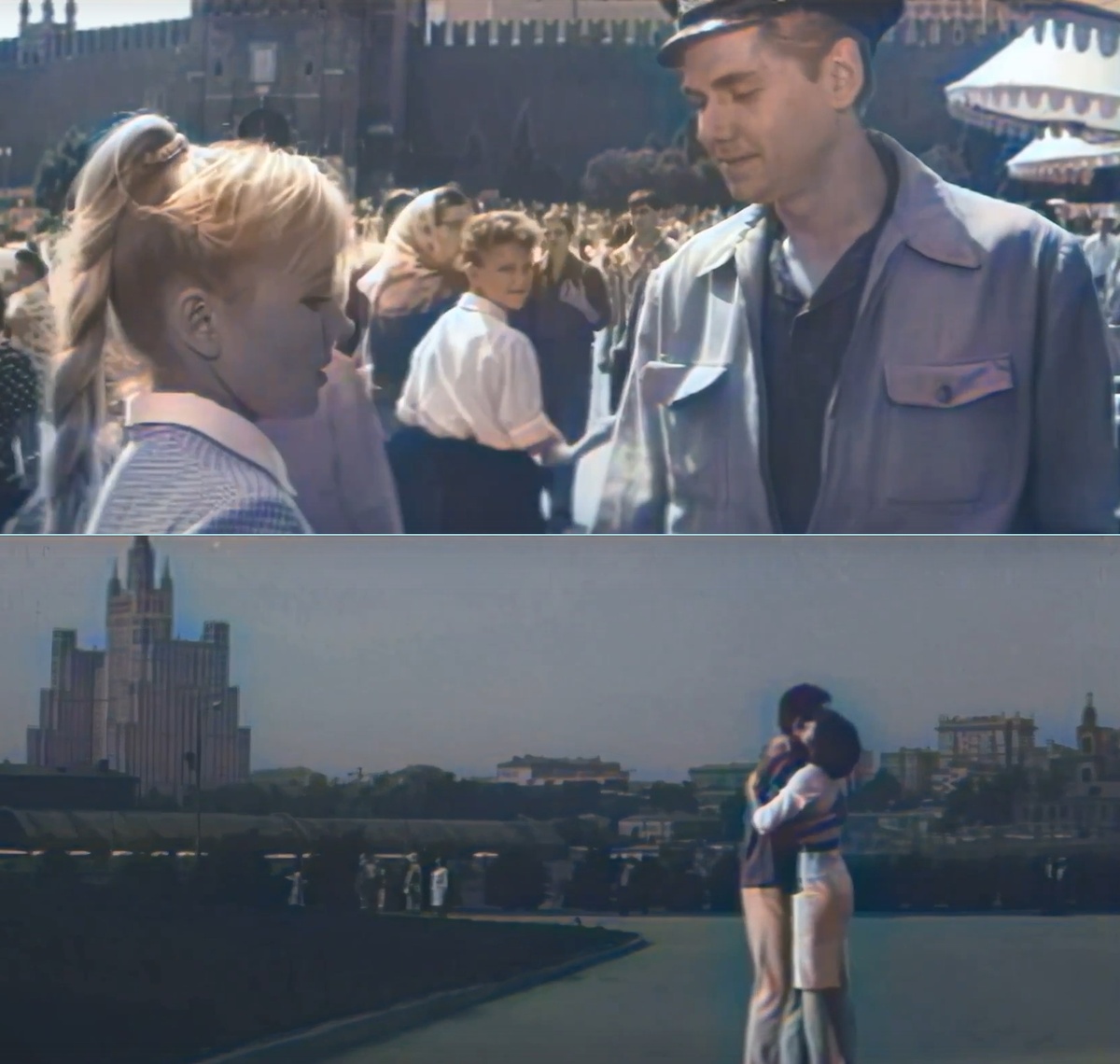 Главные роли таксиста Сергея и учительницы музыки Иры в фильме о Москве и москвичах сыграли Алексей Кузнецов и Светлана Савёлова