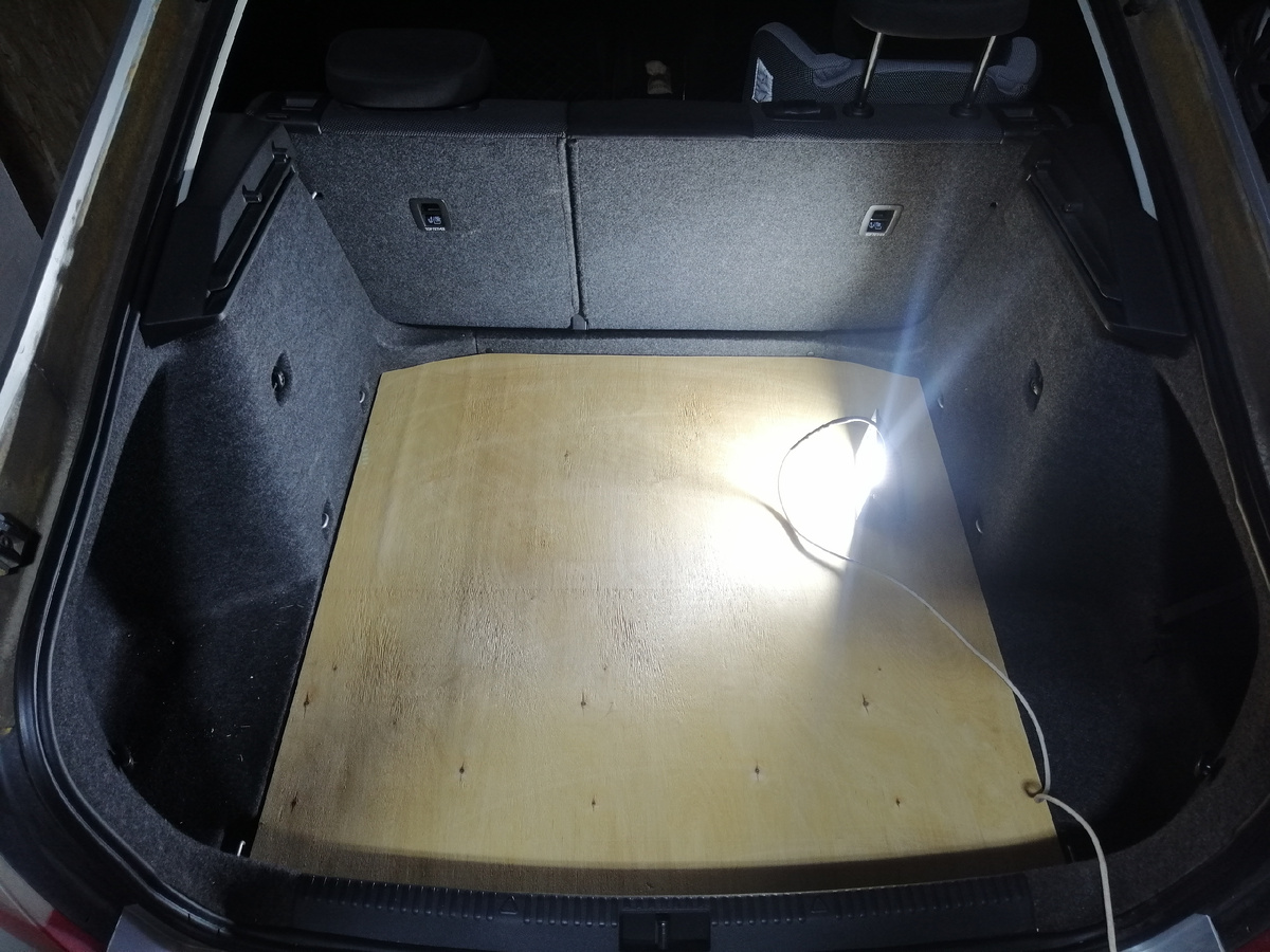 Толщина фанеры - 8 мм